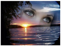 OBRAZ DO MALOWANIA PO NUMERACH JEZIORO KOBIETA