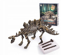 Skamielina Dinozaura Do Wydobycia Z Figurką Dinozaura Mały Archeolog Zabawa