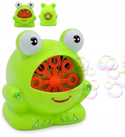 Pistolet Do Baniek Automatyczny Żaba Duża Ilość Baniek Maszynka Do Baniek