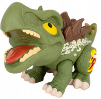 Dinozaura Stegozaur Cartoon Prehistoria Efekty Świetlne oraz Dźwiękowe