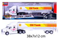 NORIMPEX Metalowa Ciężarówka Cysterna zabawka autko dla dzieci
