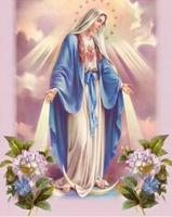 Malowanie Po Numerach Matka Boska Obraz Święty Religia 40x50 Na Ramie