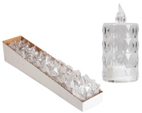 LAMPION ŚWIECZKA DUŻA 8 CM, pak 960 
3,6 x 6,5 cm (wliczając płomień)