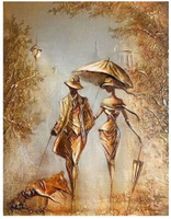 Haft Diamentowa Mozaika Kobieta I Mężczyzna 30x40