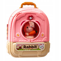 Królik Ogródek W Plecaku Opieka Nad Króliczkiem W Ogródku Plecak 3 W 1