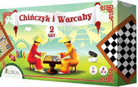 Gra Planszowa 2w1 Chińczyk warcaby klasyczne