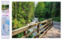 Diamentowa Mozaika Haft Diamentowy Potok Górski 30X40CM