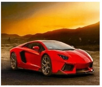 Haft Diamentowa Mozaika Sportowy Samochód 30x40cm