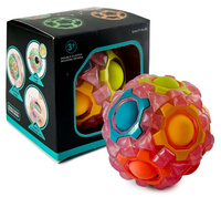 PIŁKA DO MASAŻU ĆWICZEŃ RELAKSUJĄCA ROLLER MASAŻER FLUORESTENCYJNA