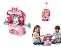 Psi Salon Piękności Przychodnia Dla Zwierząt Walizka 3 W 1