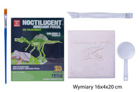 SKAMIELINA DINOZAUR SZKIELET WYKOPALISKA ZIELONY