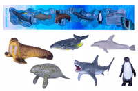 Zwierzęta Morskie Różne Figurki W Zestawie