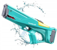 Pistolet Na Wodę Duży Rekin Pojemność 500ml Zasięg 6-8 Metrów