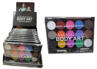 MALOWIDŁA DO TWARZY I CIAŁA BODY ART, pak 144 
zestaw dziecięcy do stylizacji. do malowania twarzy i ciała. 15 kolorów. łatwe w użytkowaniu
