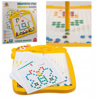 Magnetyczna Tablica Mozaika Układanka Kreatywna Dla Dzieci - 10 Szablonów