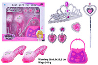 ZESTAW DZIEWCZĘCY PANTOFELKI+TOREBKA RÓŻOWY KARTON  PAK 48/24
Wymiary 28x6,5x25,5 cm / Waga 341 g