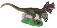 Figurka Dinozaura Dilofozaur Z Grzywą Na Podstawce Z Efektami Dźwiękowymi