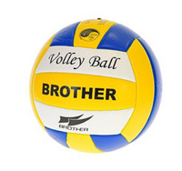 PIŁKA SIATKOWA NIEBIESKO-ŻÓŁTA 5 BROTHER 5"
270gr .dmuchać za pomocą nawilzonej igły 0,3 kg/cm2