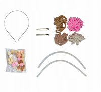 Zestaw Tworzenia Opasek Ozdób Spinek Do Włosów Kreatywny