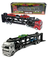 AUTO SAMOCHÓD ZABAWKA NORIMPEX TIR LAWETA Z 2 AUTKAMI