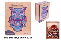 DREWNIANE PUZZLE DLA DOROSŁYCH UKŁADANKA PREZENT 183 ELEMENTY