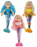 Lalka Szmacianka Syrenka Miękka Przytulanka dla Dzieci