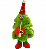 Choinka Świąteczna z Saksofonem Tańcząca, Grająca i Świecąca