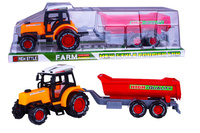 TRAKTOR QUALITY Z PRZYCZEPĄ PLEKSA PAK 36/18