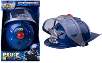 Kask Policyjny Hełm światło dźwięk dla dzieci zabawkowy