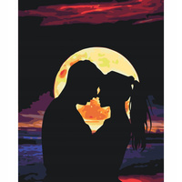 Diamentowa Mozaika Haft Diamentowy Zakochana Para 30x40cm