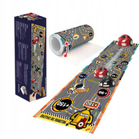 Gra Zręcznościowa Zestaw do gry: mata + 6 samochodów - rywalizacja