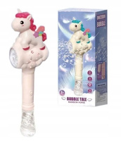 Aparat Pistolet Do Baniek W Kształcie Jednorożca Różdżka Wytwarzający Bańki