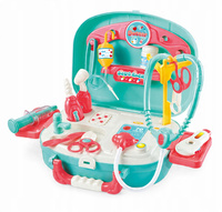 Zestaw Lekarski Dla Dzieci W Przenośnej Walizce Z Akcesoriami 19 Elementów