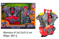 Silnik do skręcania z narzędziami