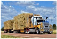 Malowanie Po Numerach Ciężarówka Z Sianem 50X40 Cm Rama Kreatywne