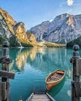 Malowanie Po Numerach Przystań, Góry 50X40 Cm Na Ramie