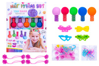 KREDA DO WŁOSÓW ZESTAW Z GUMKAMI, APLIKATOR NA GĄBCE KARTON 48
