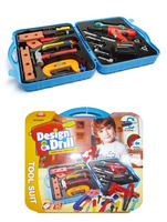 NARZĘDZIA W WALIZCE Z ELEKTRYCZNĄ WKRĘTARKĄ, pak 18
walizka zawierająca zestaw narzędzi. 17 elementów. elekrtyczna wkrętarka, 
zestaw wymaga baterii (2*AA), nie są zawarte w zestawie. 
wymiary opakowania: 27 x 24 x 7 cm
