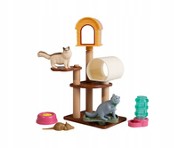 Zestaw Mystery Box Drapak Z Figurkami Kotów I Akcesoriami