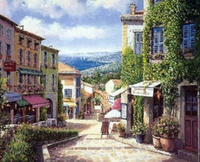 Malowanie Po Numerach Uliczka Nad Morzem 40X50