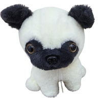 PLUSZ MOPS SIEDZĄCY 22 CM, pak 300 
wysokoś 22 cm