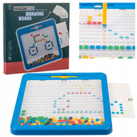 Magnetyczna Tablica Mozaika Układanka Montessori Dla Dzieci - 10 Szablonów