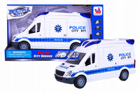 Auto Bus Policyjny Światło, Dźwięk, Pojazd