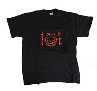 KOSZULKA MUZYCZNA CZASZKA  FIRE WOREK