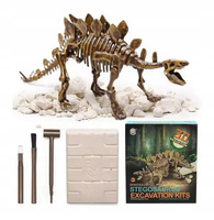 Skamielina Dinozaura Stegozaur Do Odkrycia Przez Małych Archeologów