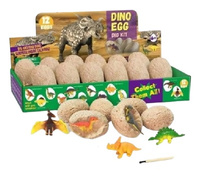 DINOZAUR W JAJKU -SKAMIELINIE*12 + KARTY, pak24 
12 wzorów figurek
wymiar display: 34 x 14 x 5 cm