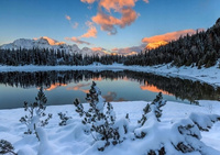 Malowanie Po Numerach Jezioro Pian Palu 50X40 Cm Na Ramie