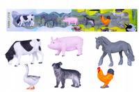 Zwierzęta Domowe Figurki 6 Szt