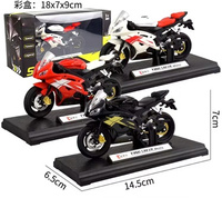 FIGURKA MOTOCYKLA MOTORU KOLEKCJONERSKA RÓZNE WZORY