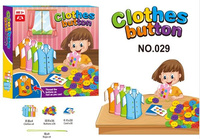 ZESTAW DO NAUKI SZNUROWANIA GRA GUZIKI DO NAUKI SZYCIA UBRANIA Z KARTAMI